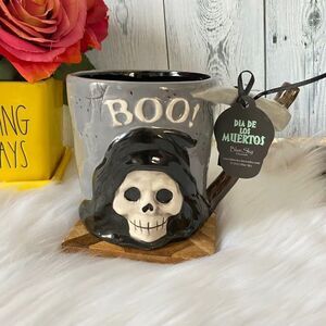 Blue Sky Clayworks Reaper Fig Mug NWT